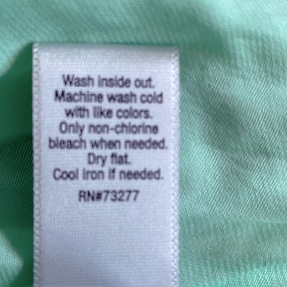 Dope NWOT Jennifer Lopez Peep Shoulder Mint Long Sleeved Top - Picture 7 of 11